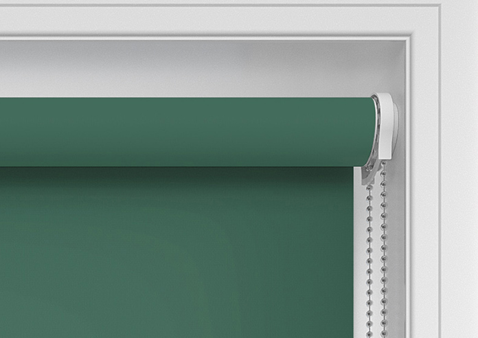 Trapani, Hunter Green - Twist&Fit Roller Blind - Image 11
